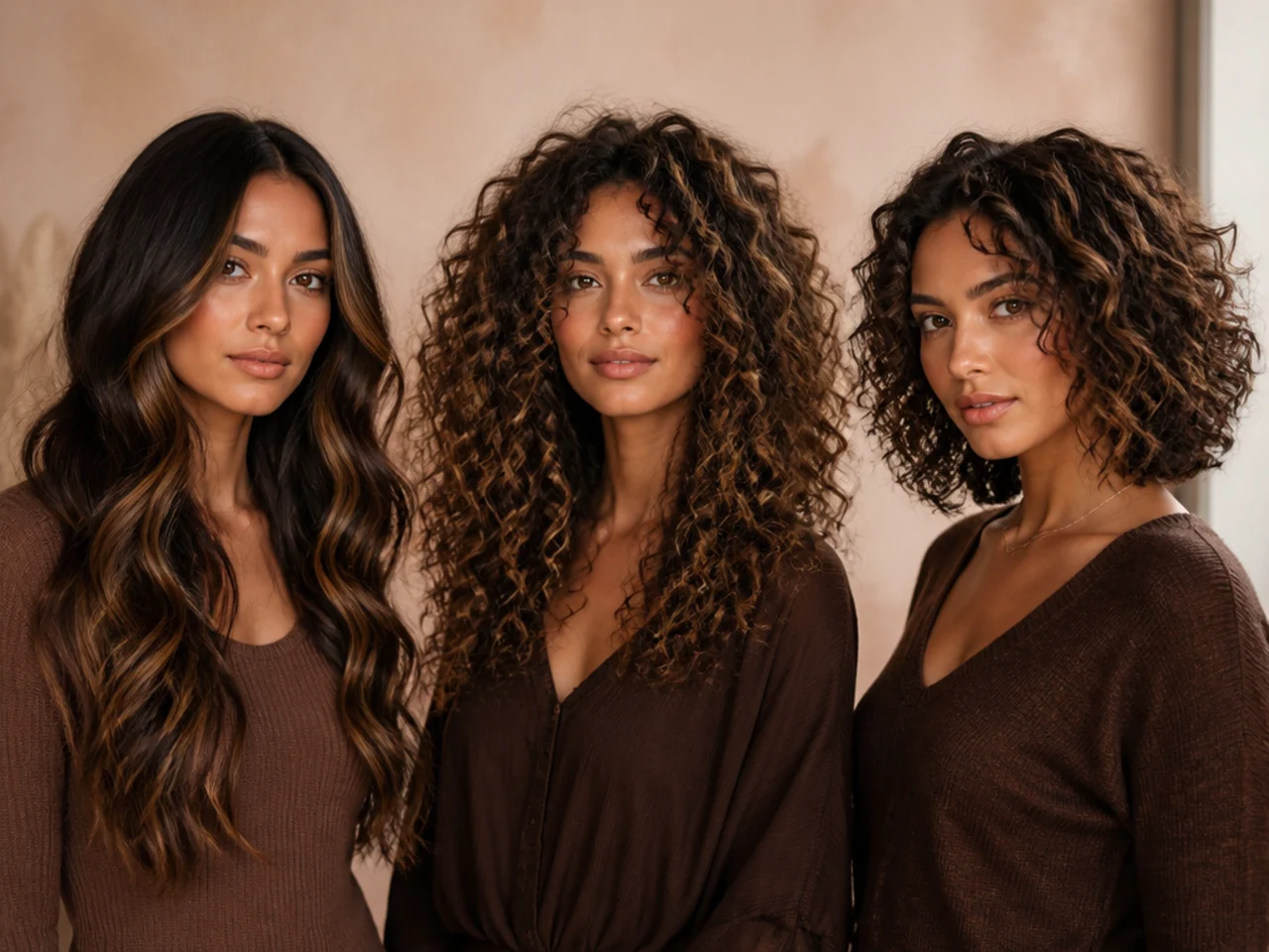 Three natural texture types compared