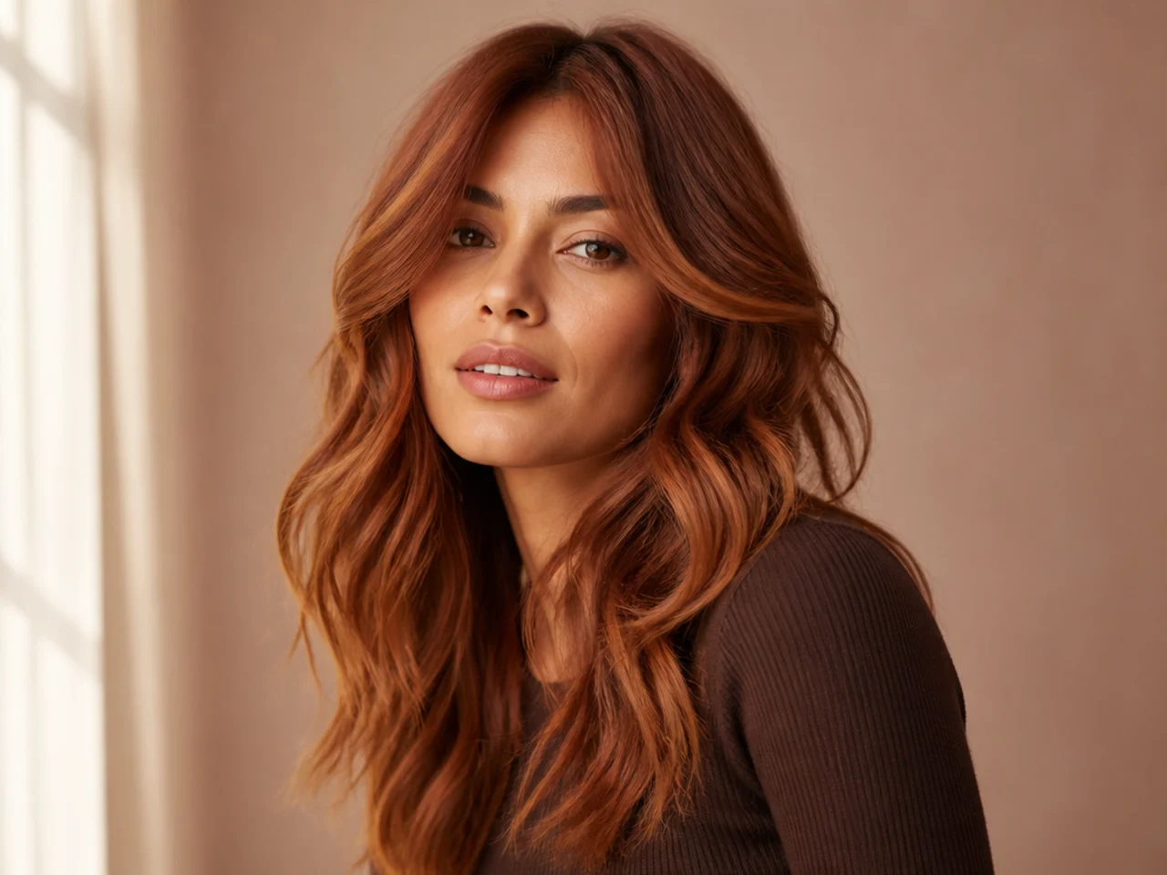 A copper shade