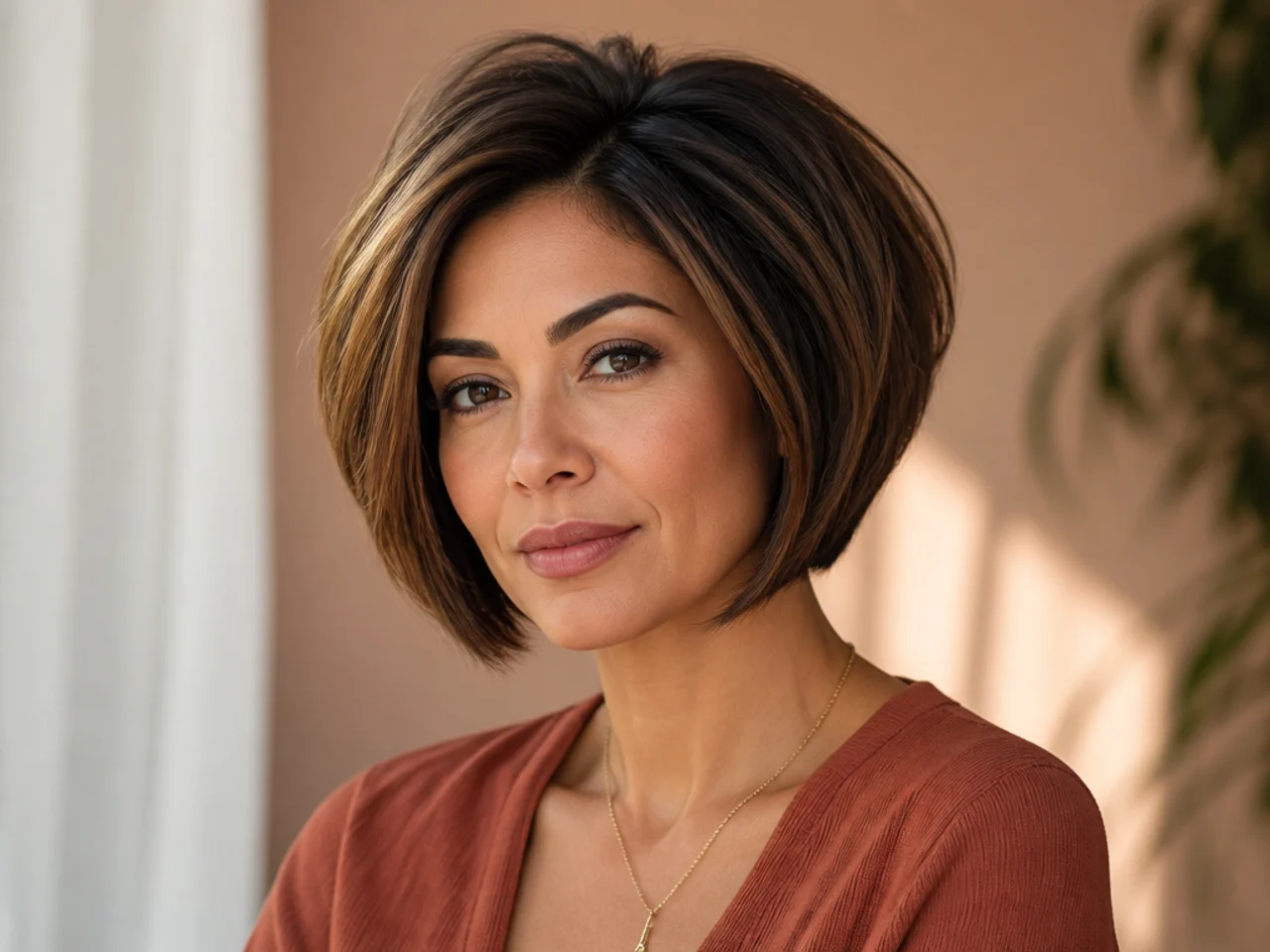 11. Volumized Crown Bob