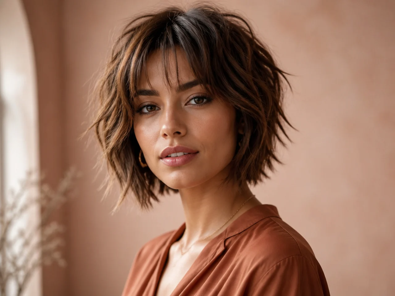 8. Choppy Layered Bob
