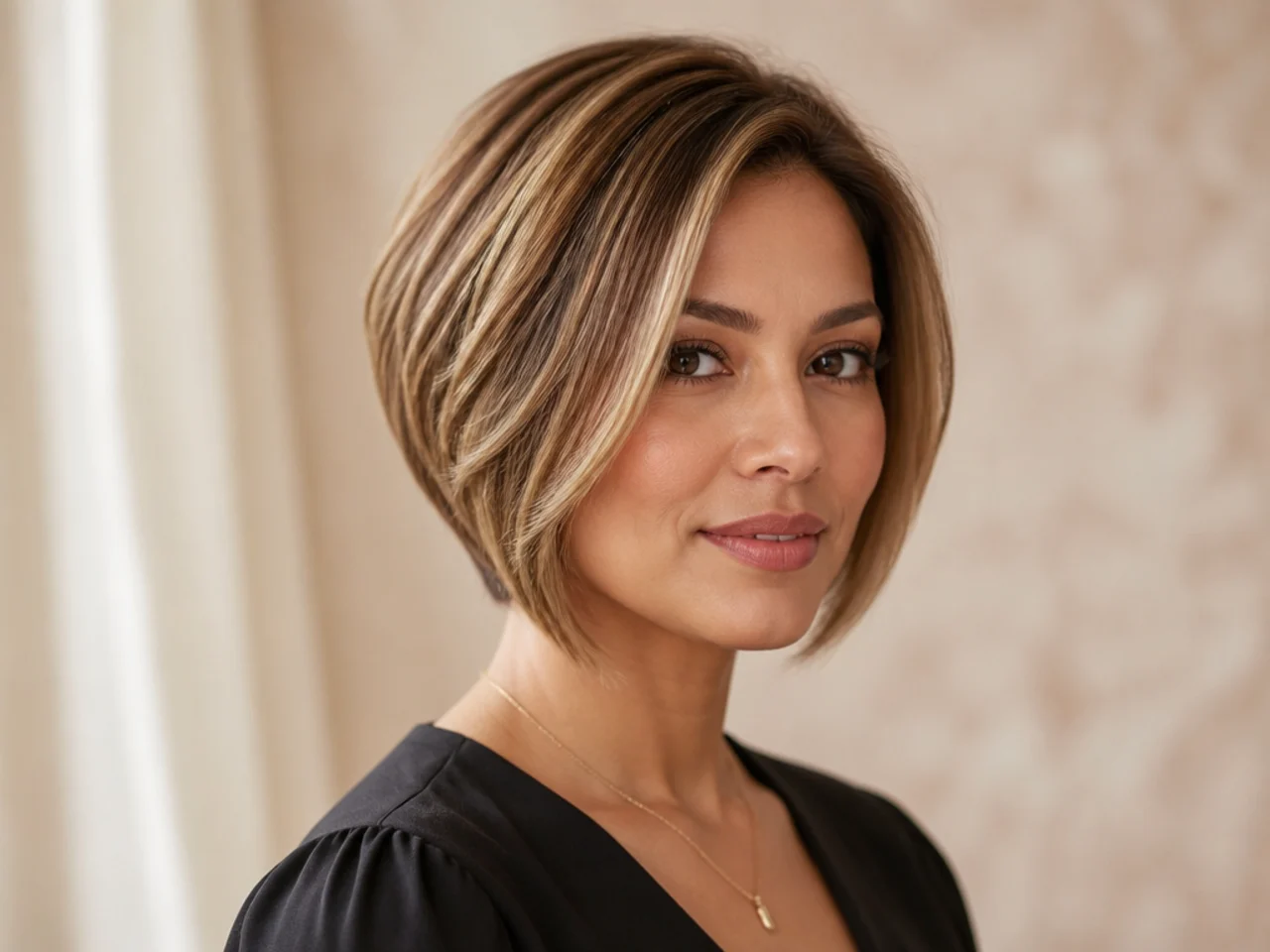 9. Tapered Back Bob