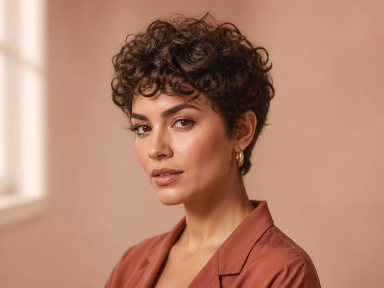 Curly Pixie