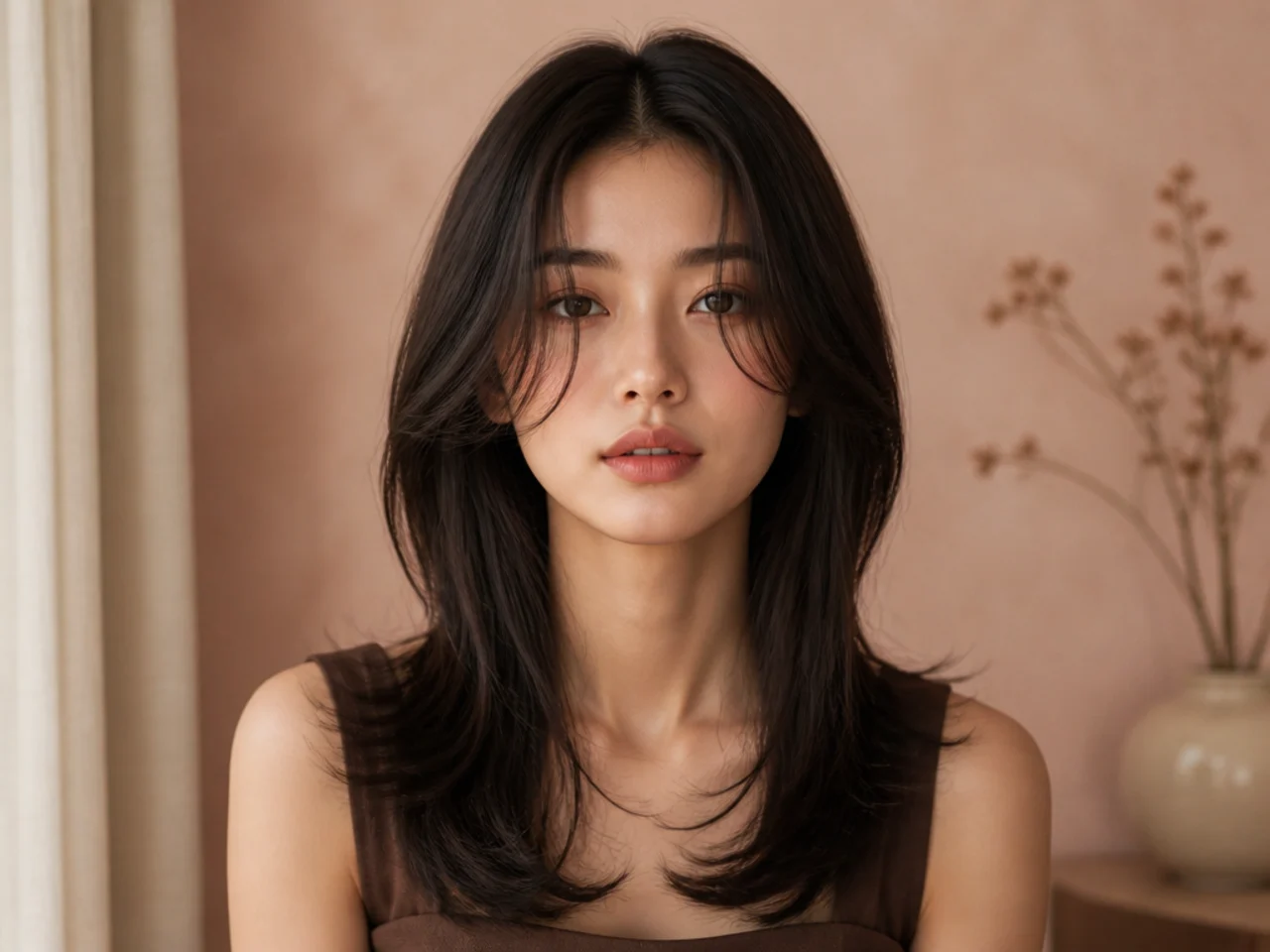 A middle part with framing pieces out