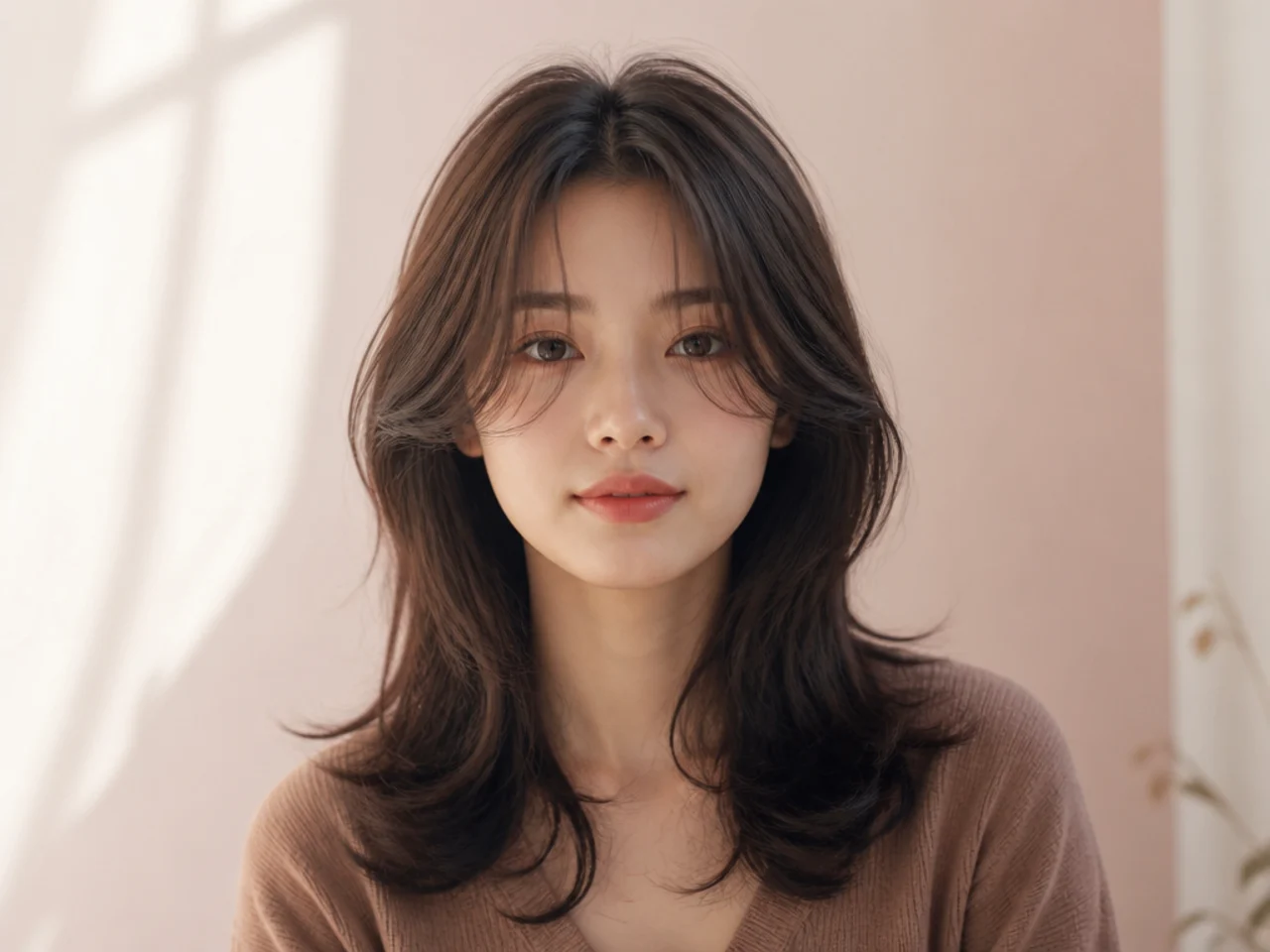 Crown volume added to dry hair
