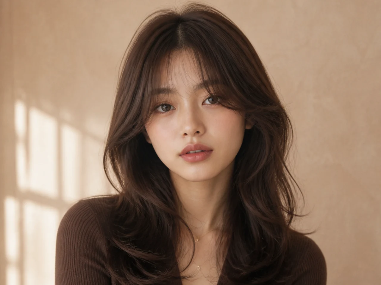 Three-quarter view of a finished Korean cut