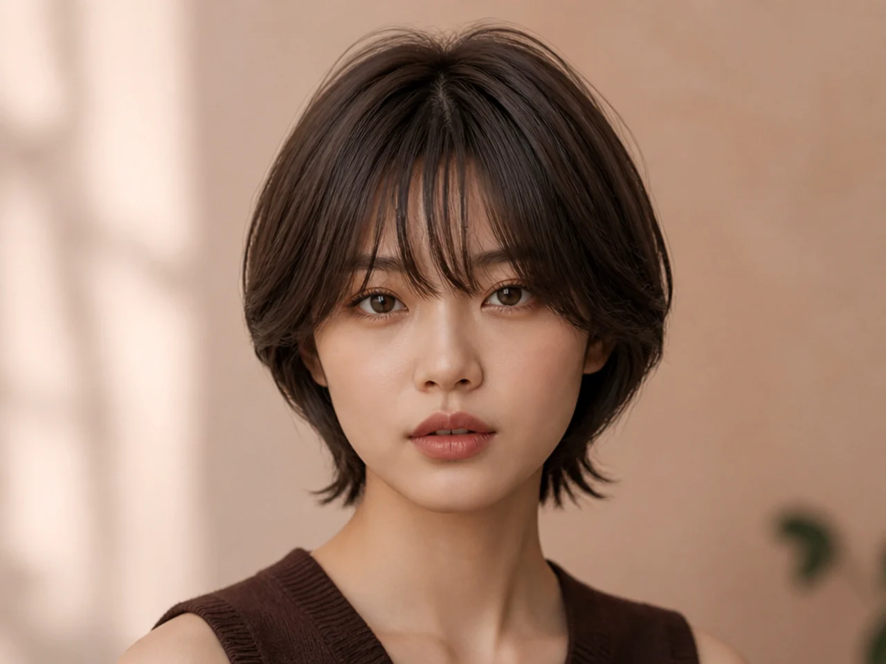 A short layered cut