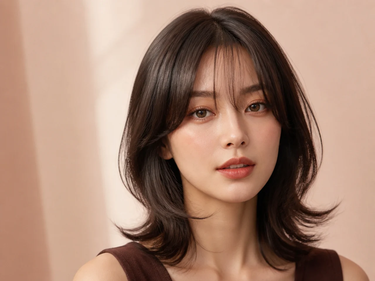 Three-quarter view of a finished Korean-style cut