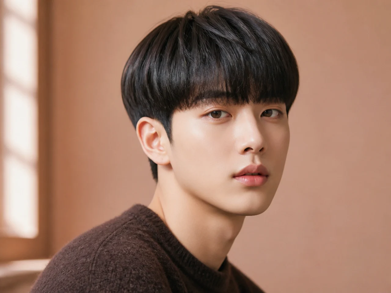 Bowl Cut Korean Haircut for Men