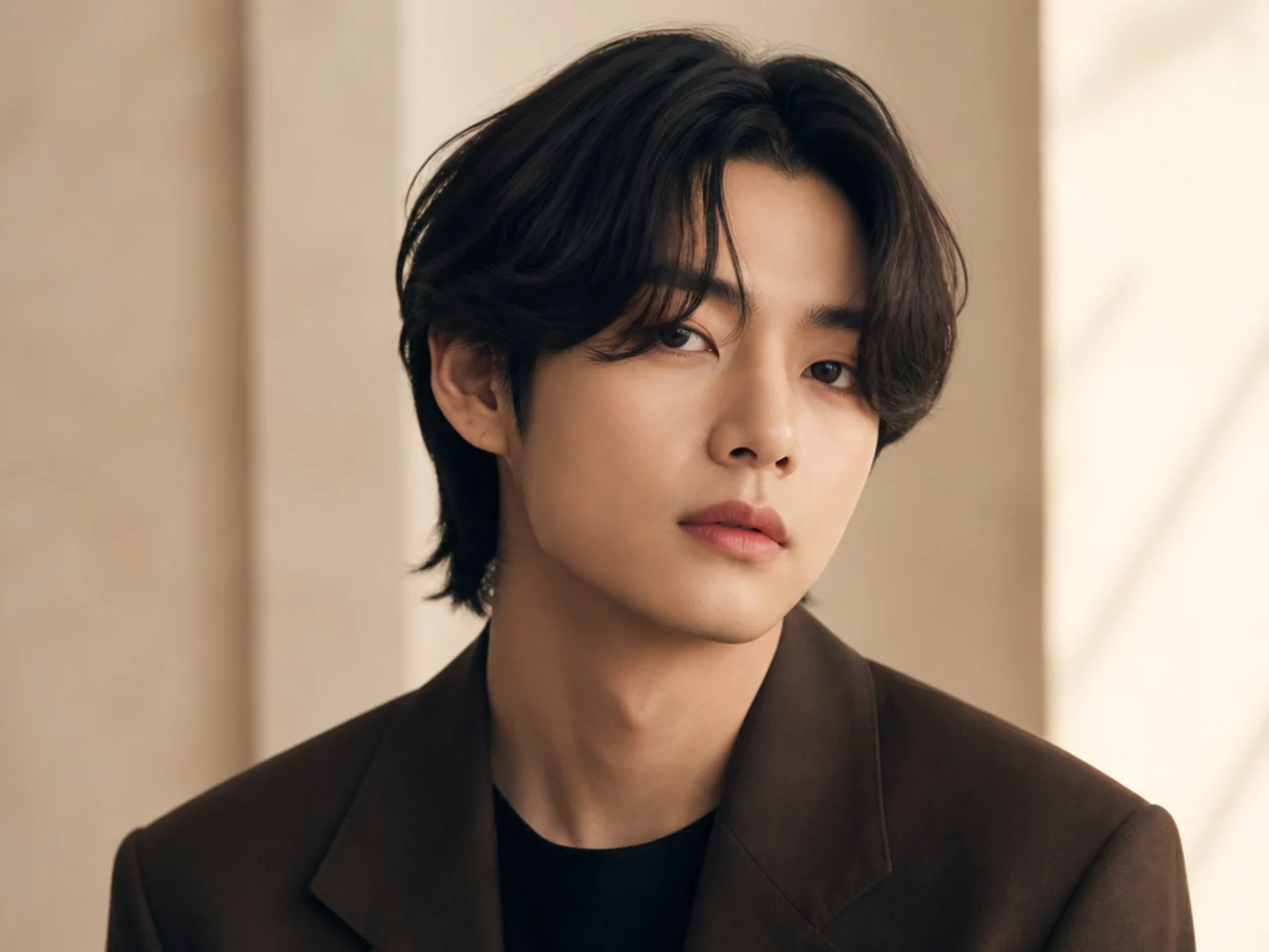 Korean Layered Haircut for Men