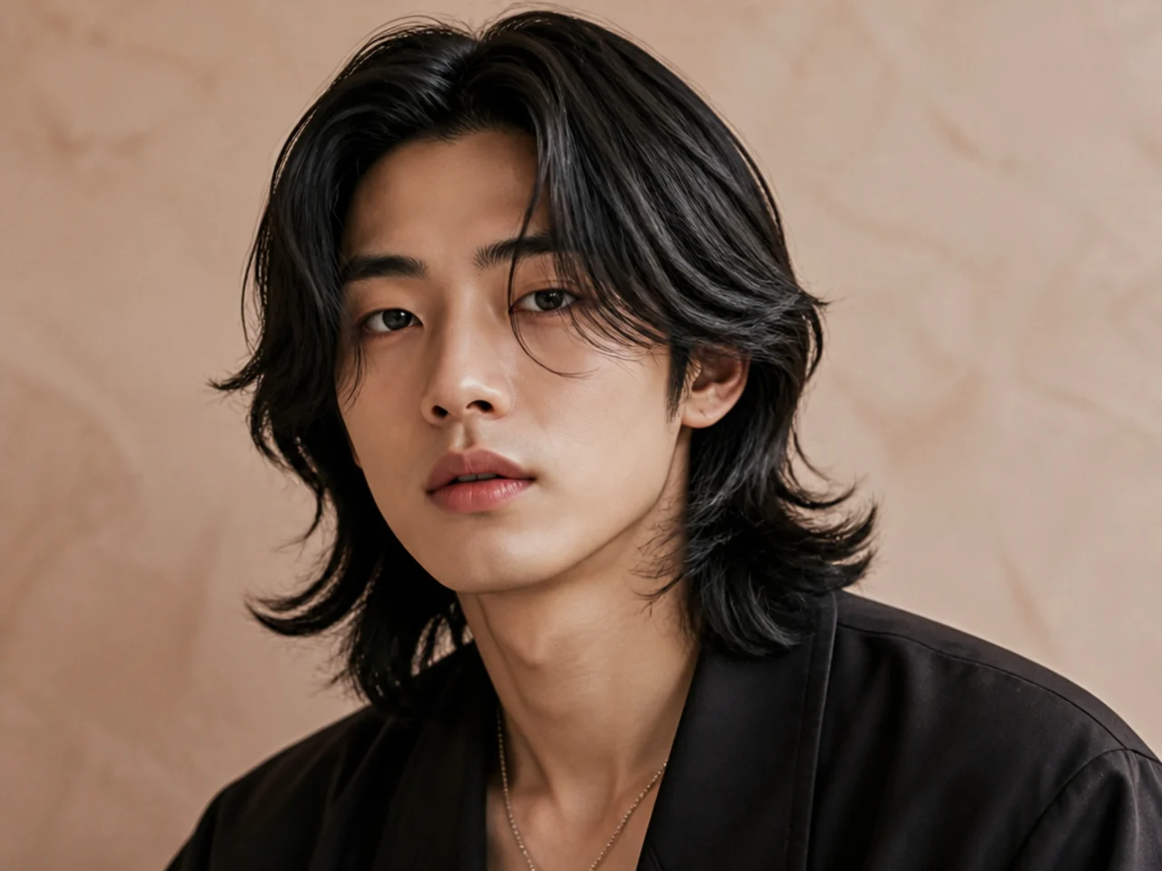 Korean Long Haircut for Men