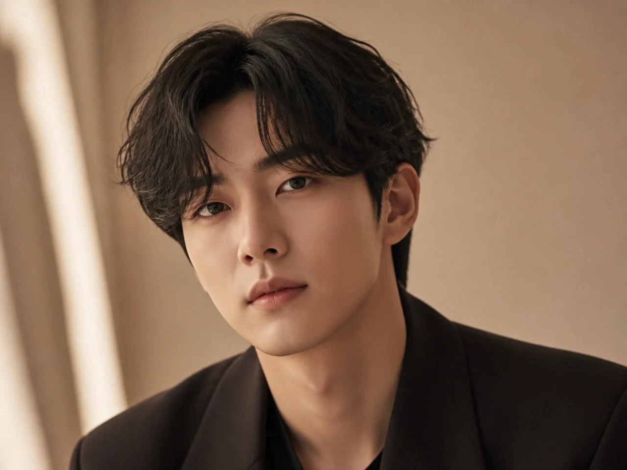 Korean Wavy Haircut for Men
