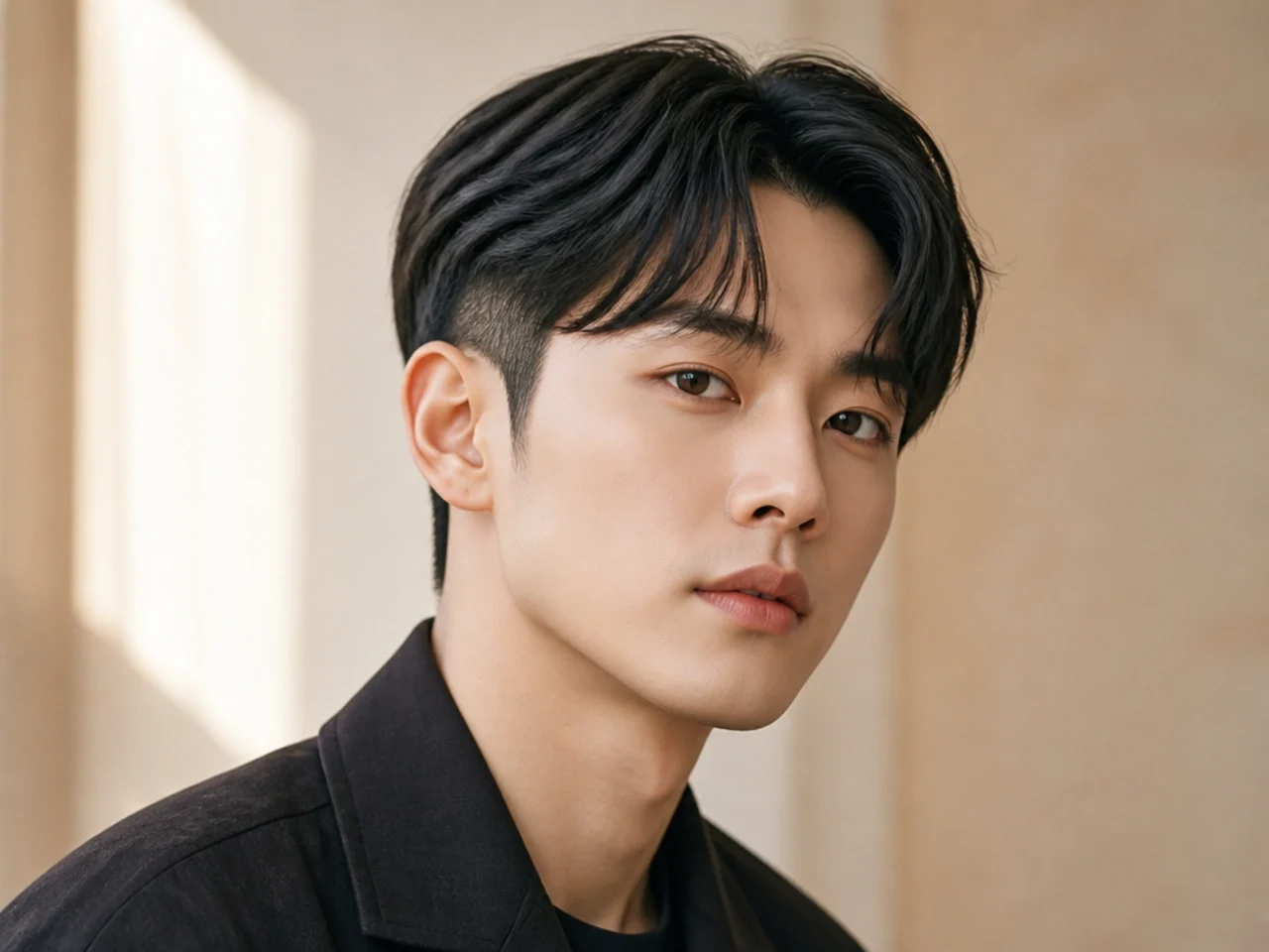 Undercut Korean Haircut for Men