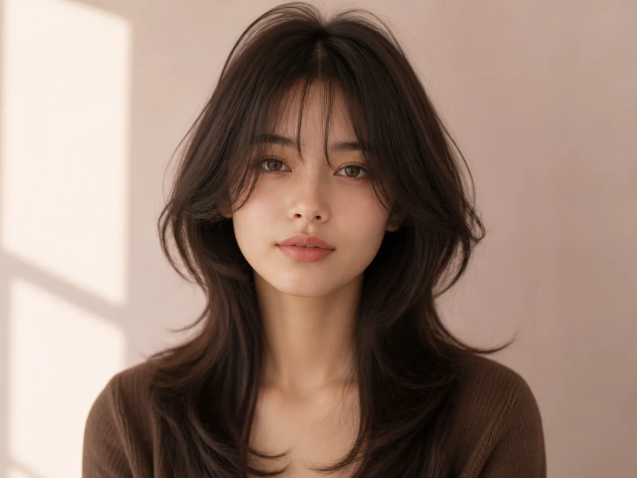 A hush cut with crown volume