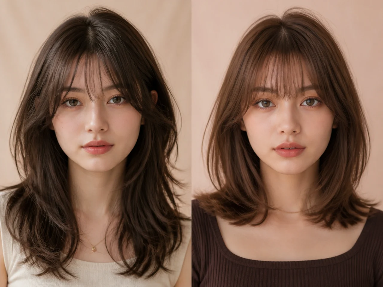 Both approaches on fine hair