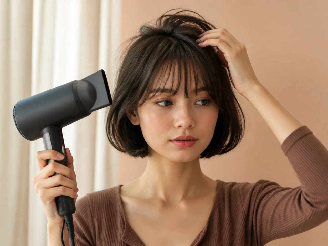 A short styling routine