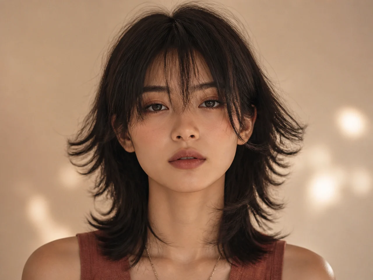 A disconnected Western-style wolf cut