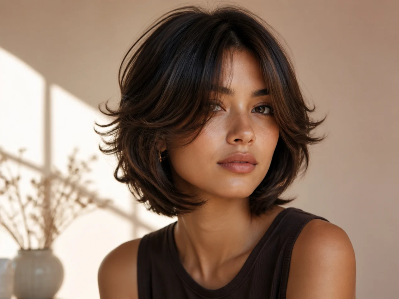 Short Butterfly Cut