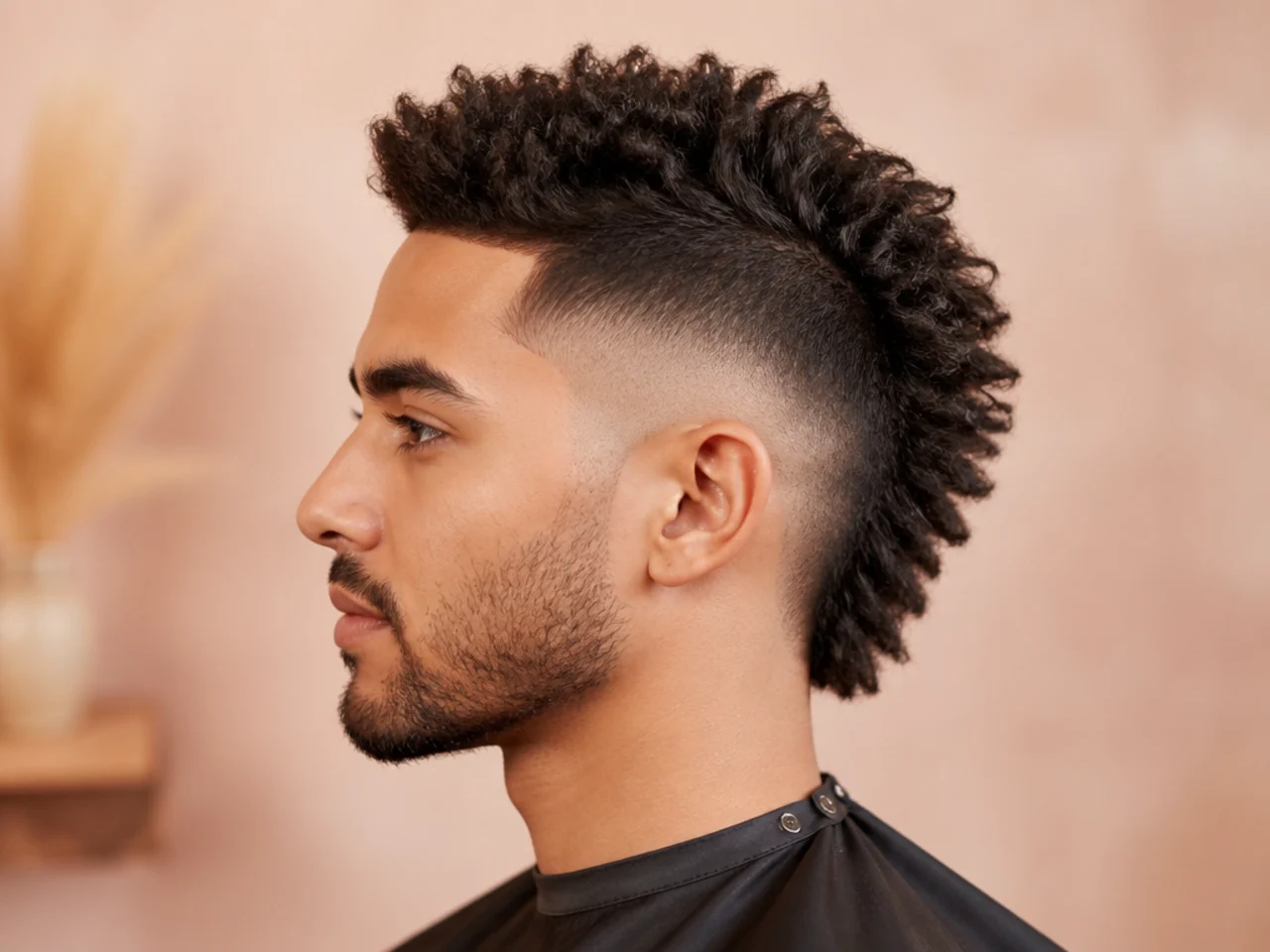 Burst Fade Mohawk