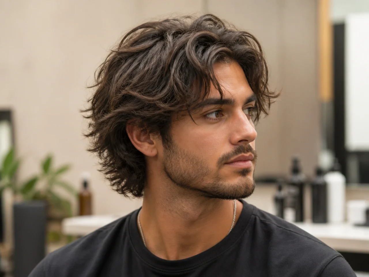 How Do I Maintain a Layered Men's Haircut?