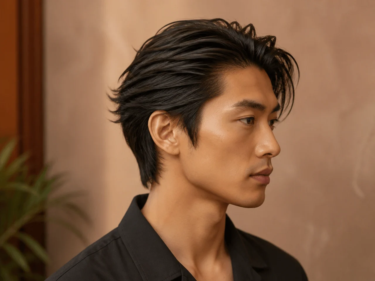 Layered Slick Back