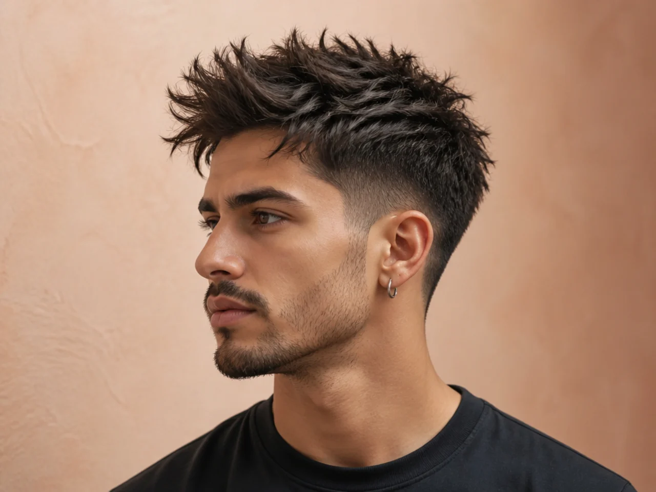 Textured Spiky Hair