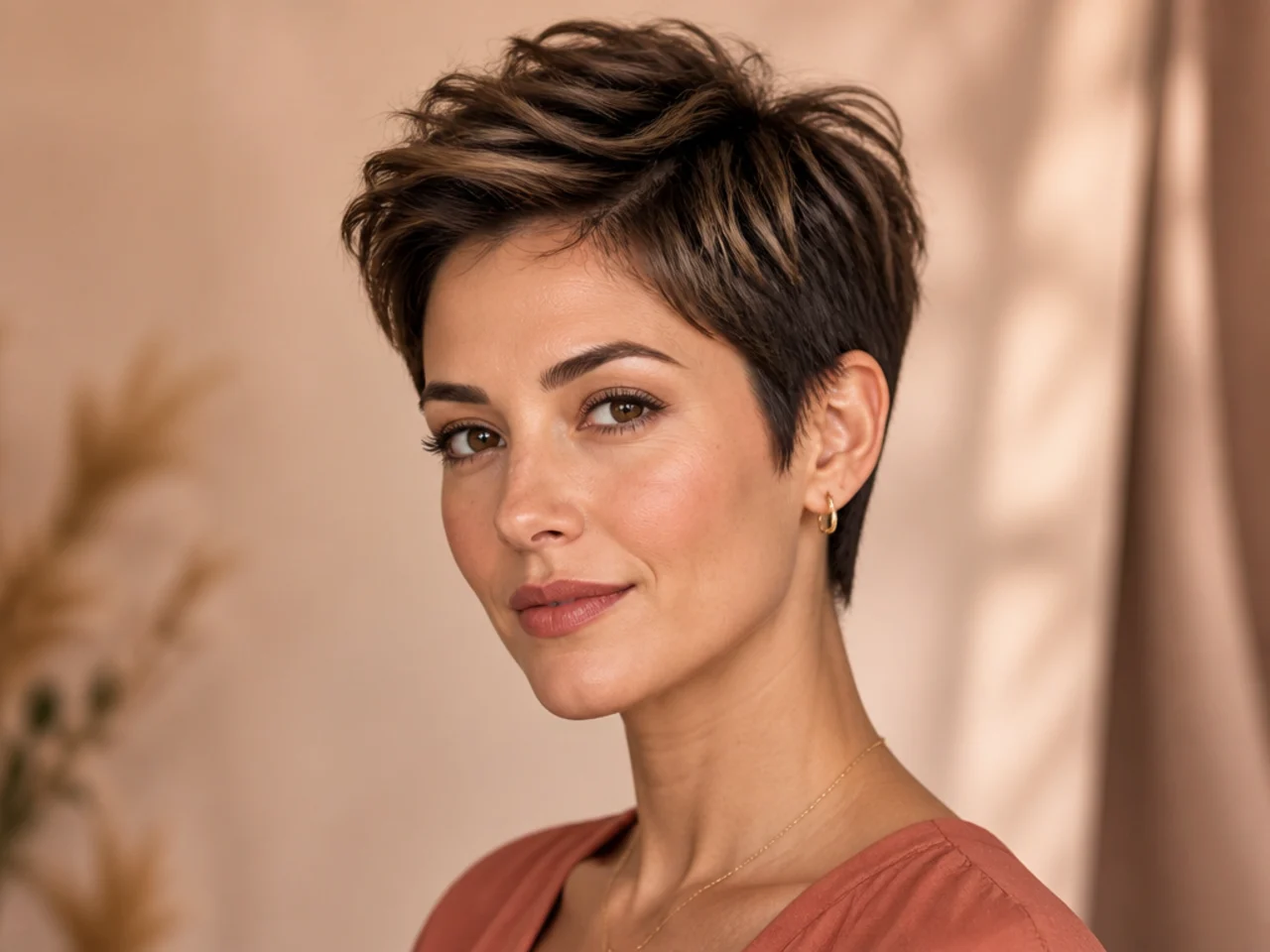 Pixie Cut with Volume on Top
