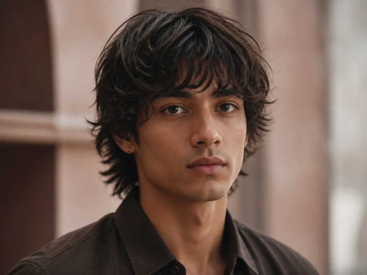 Shaggy Hair with Fringe