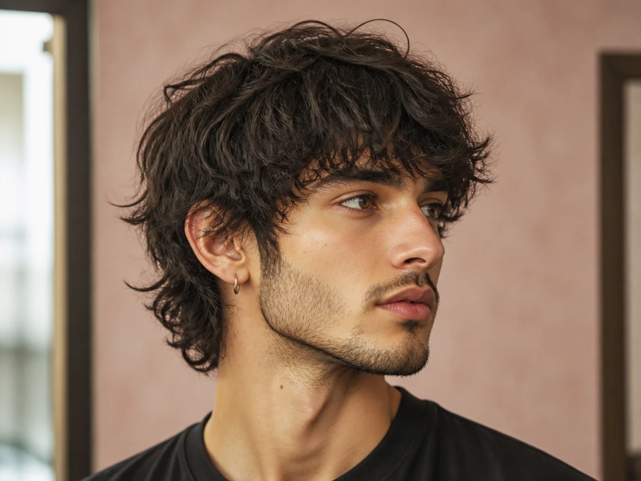 Textured, Wavy Shaggy Style
