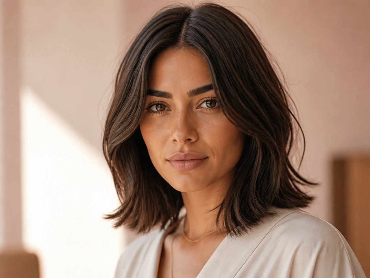 Middle Part Lob