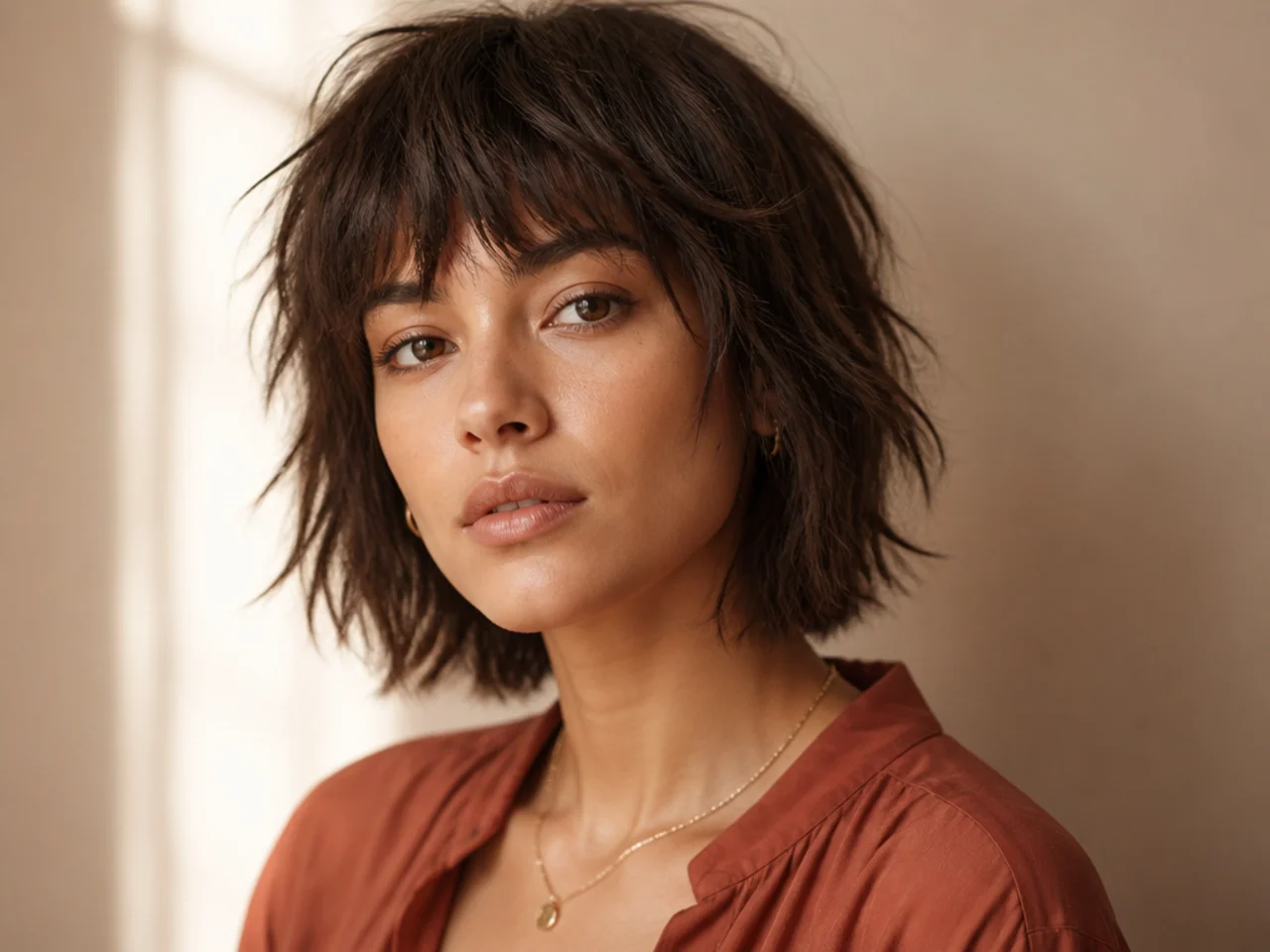 Easy 32 Layered Womans Short Hair Styles