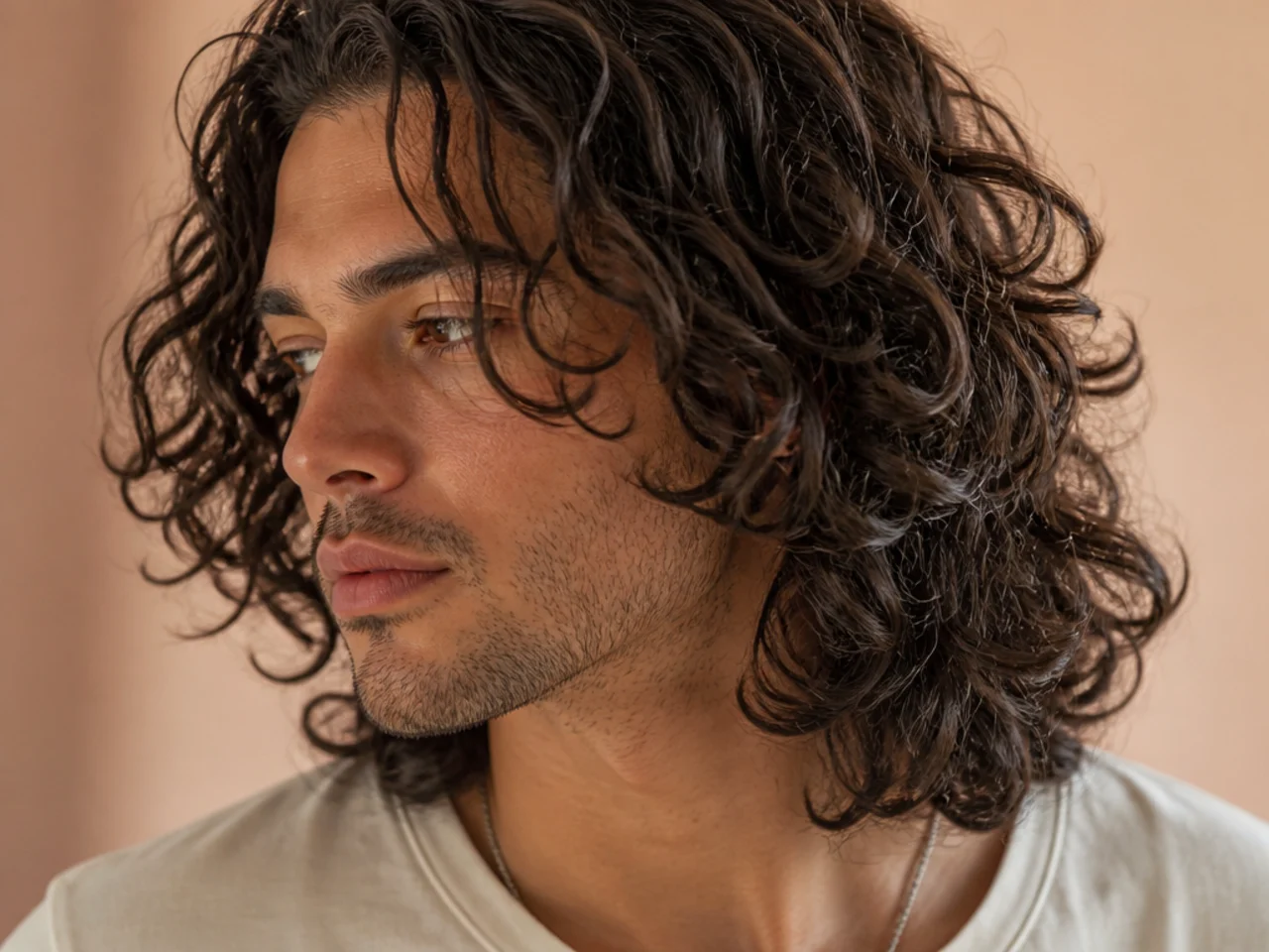 15 Long Curly Hair Ideas for Men to Save