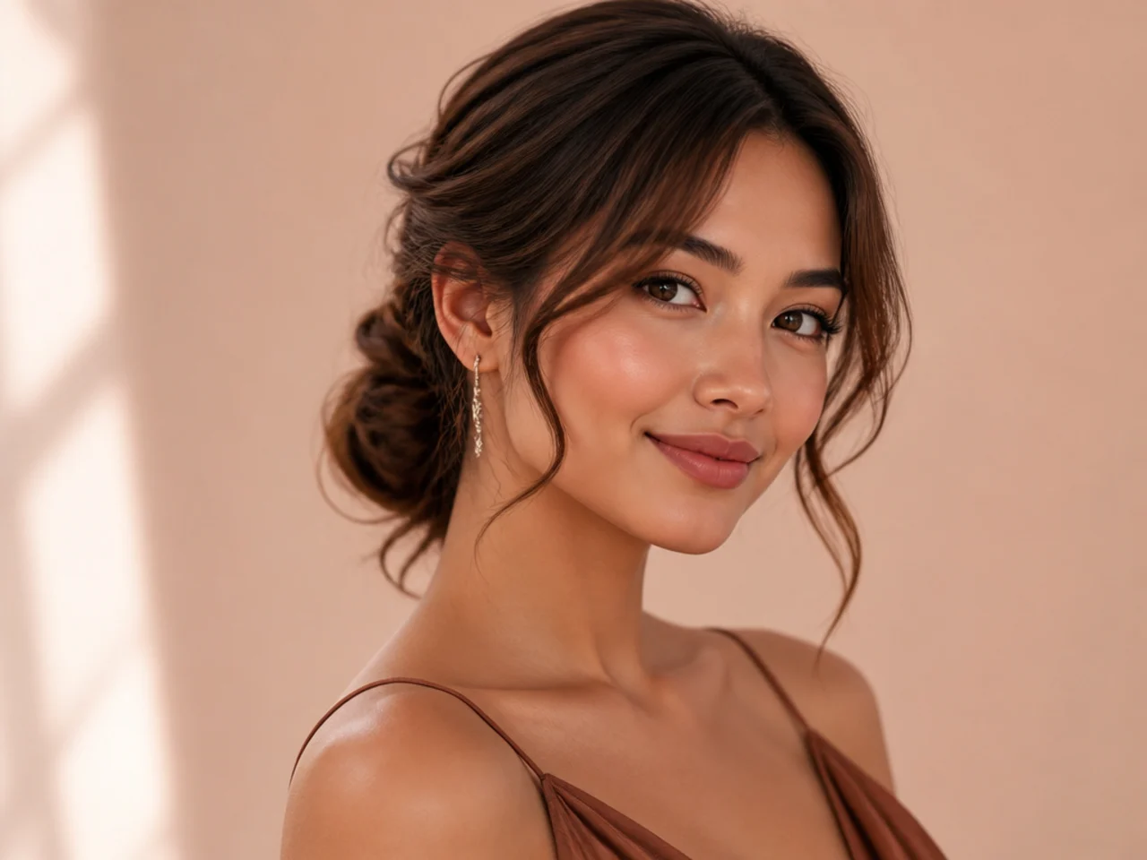 Cute & Playful Low Bun Ideas