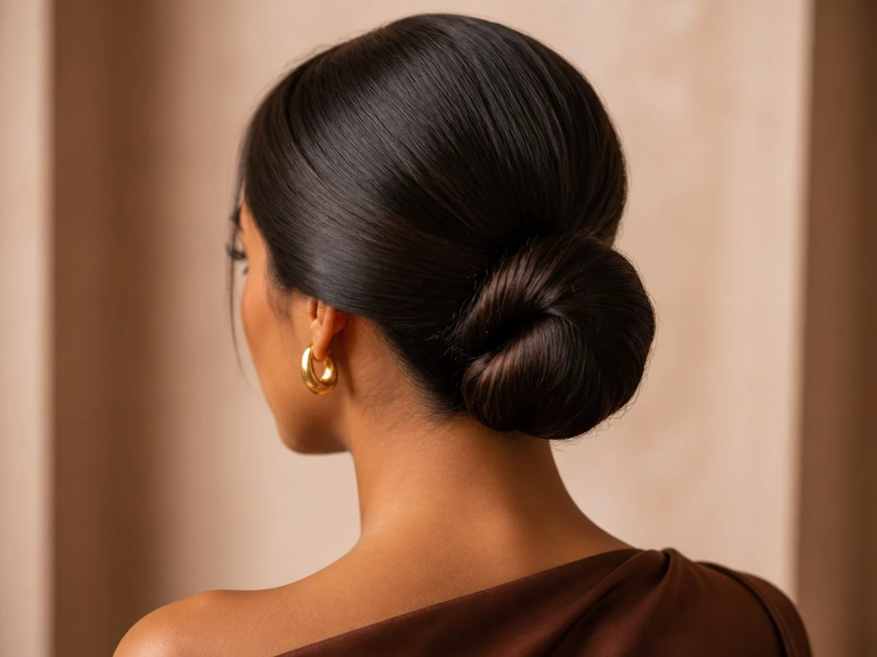 15 Elegant Low Bun Looks to Try Tonight
