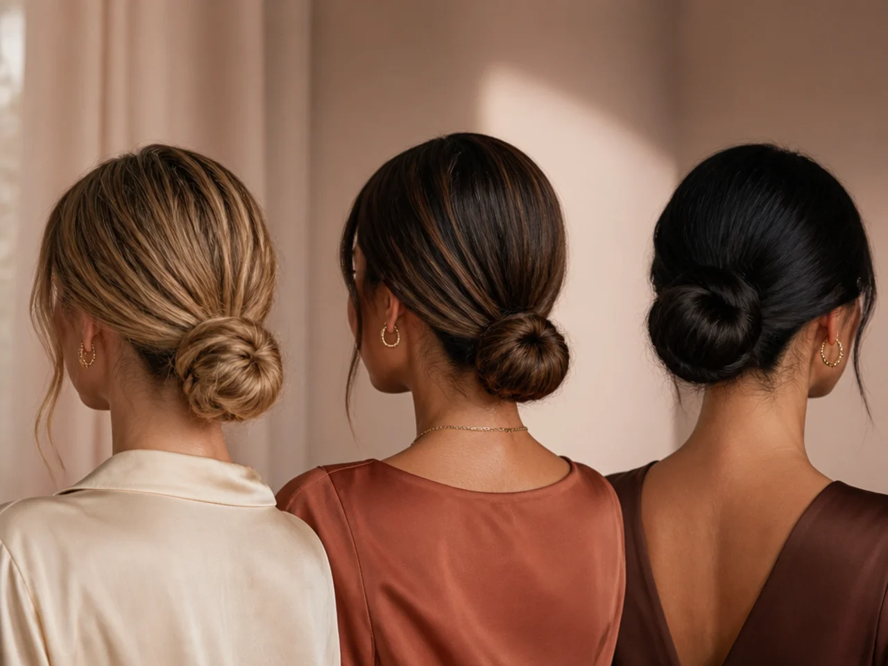 Three low bun heights compared