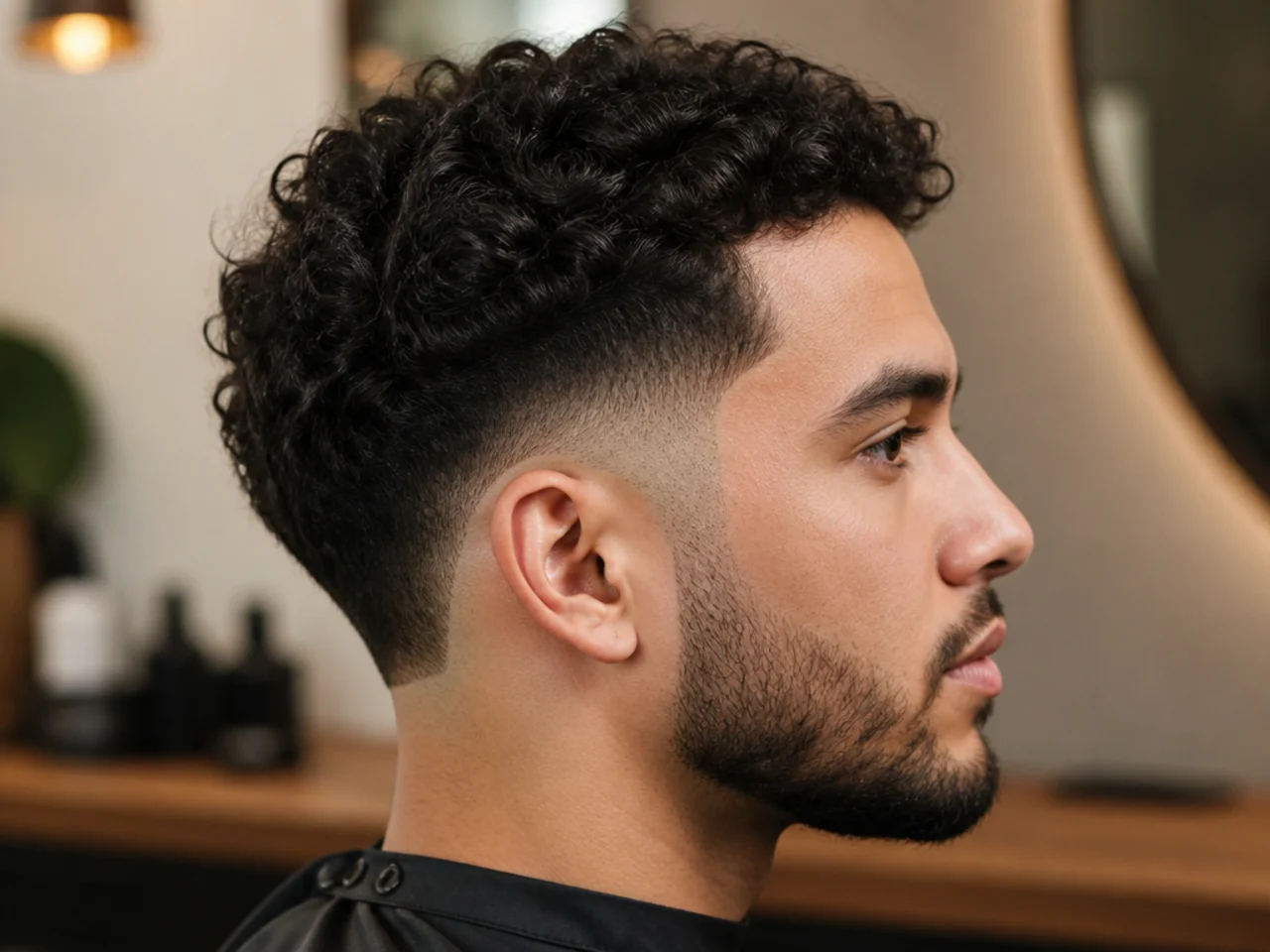 How to ask your barber for a low burst fade