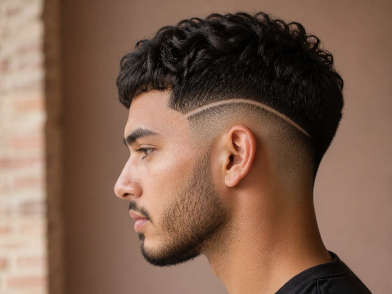 A low fade design at day four