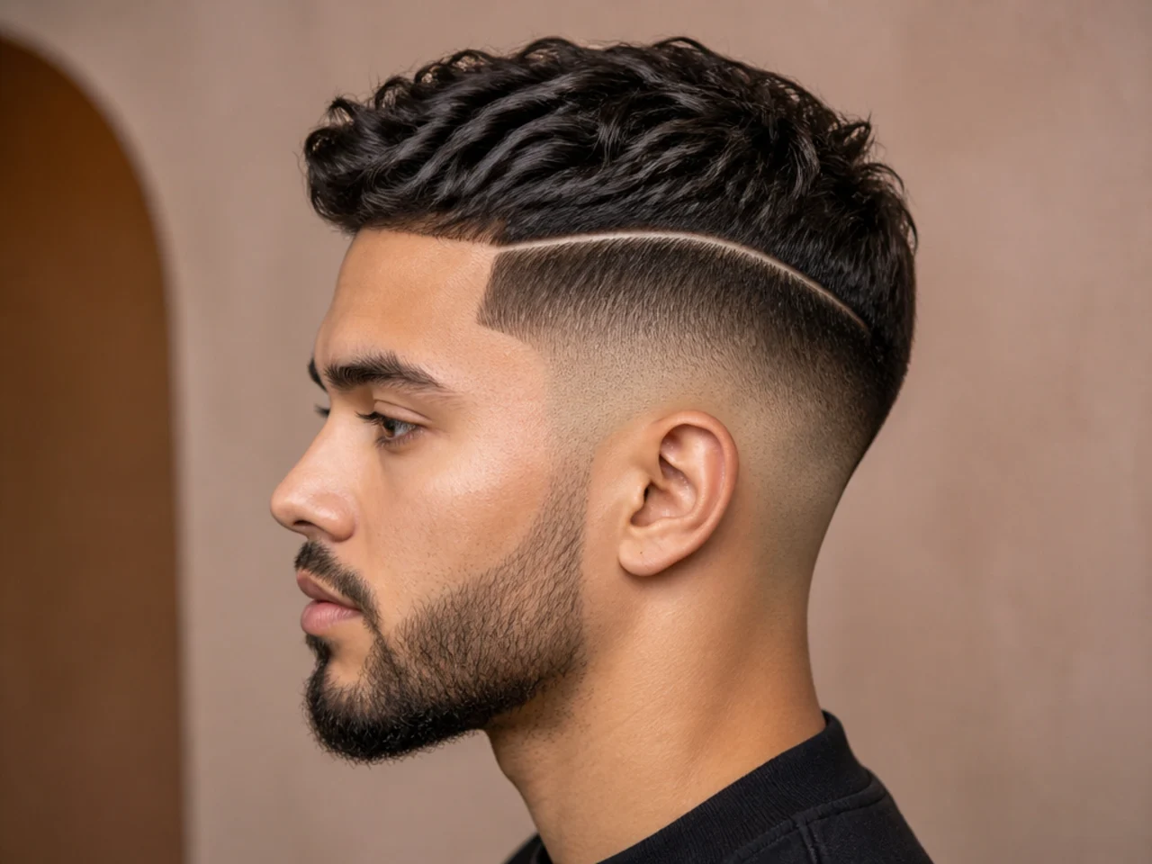 A hard part dropped into a low fade panel