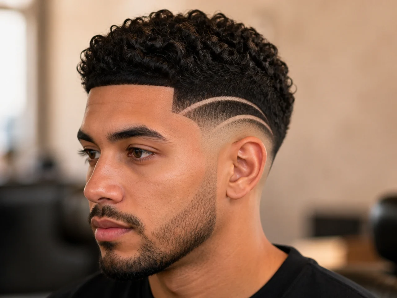 Twin arcs on a low fade