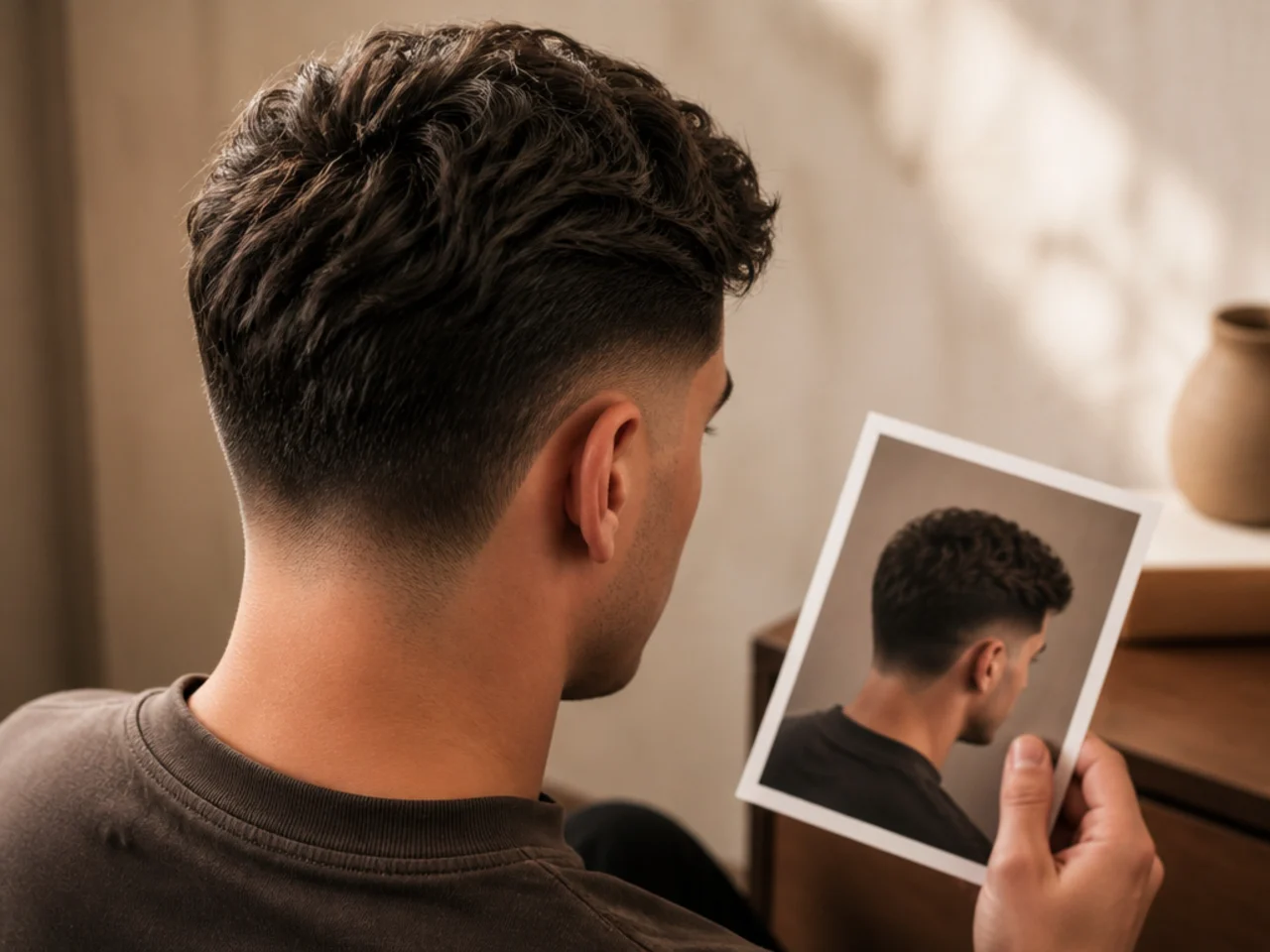 A note written under a saved low fade photo
