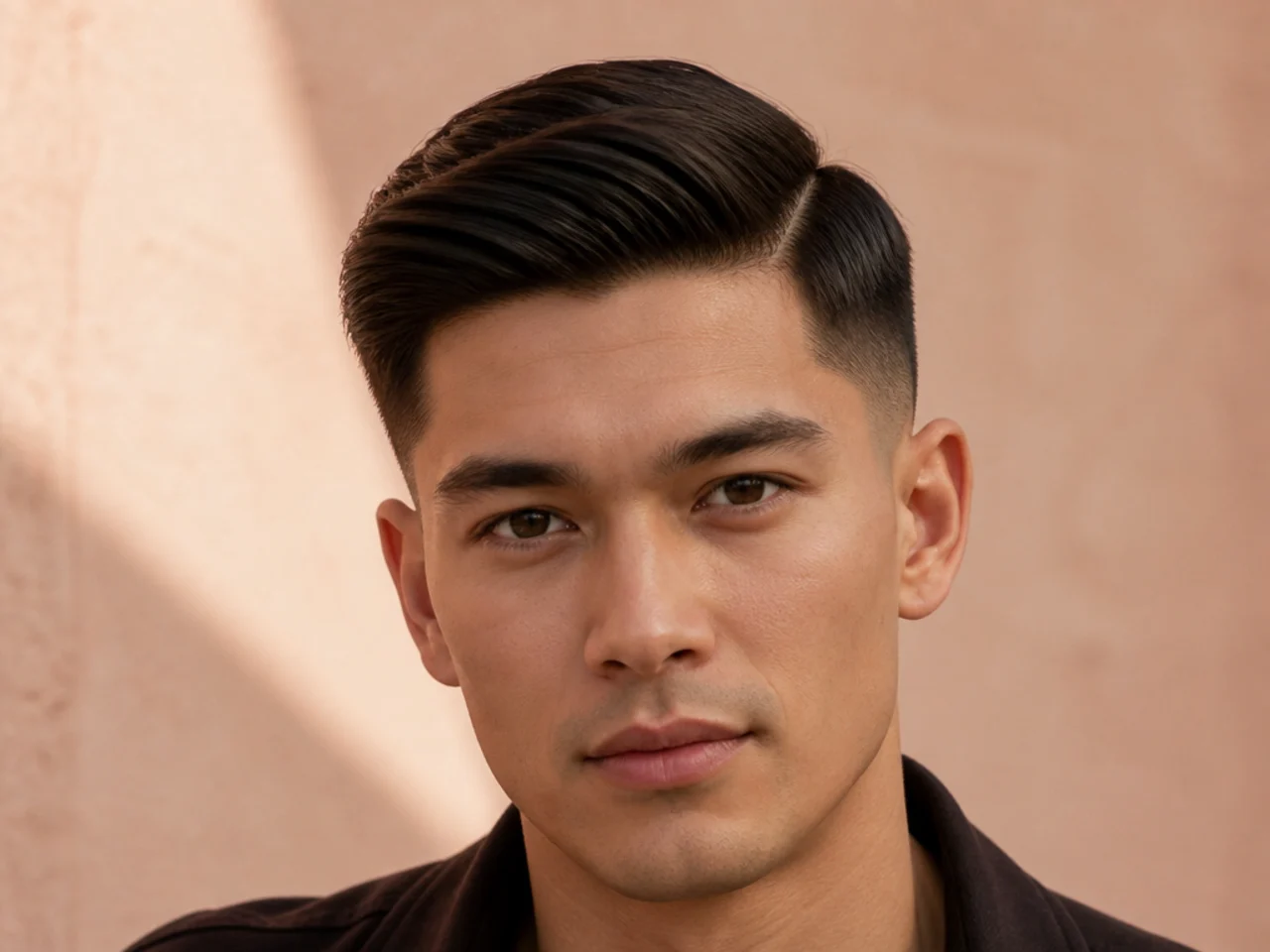 A low fade comb over