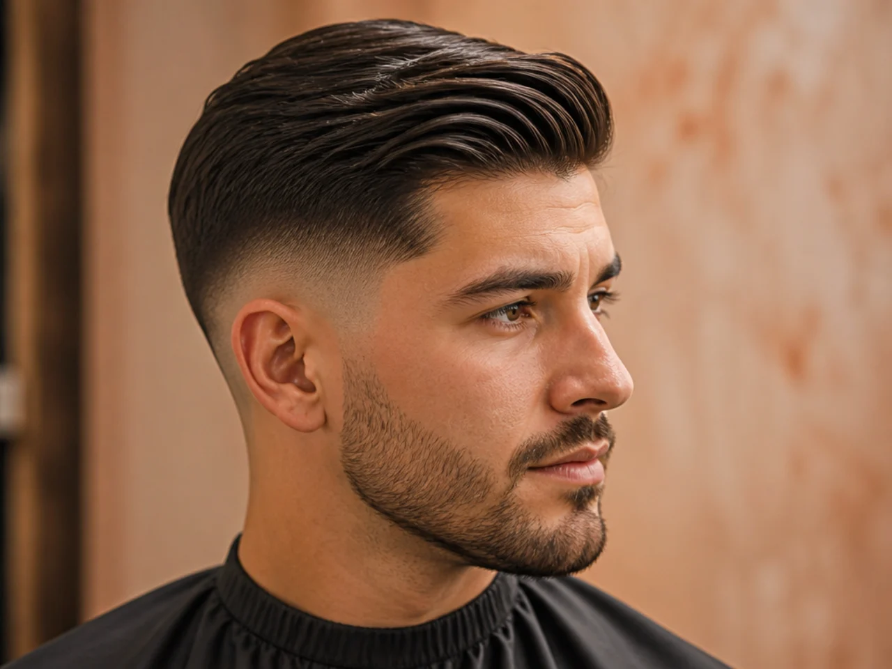 Low Fade Comb Over