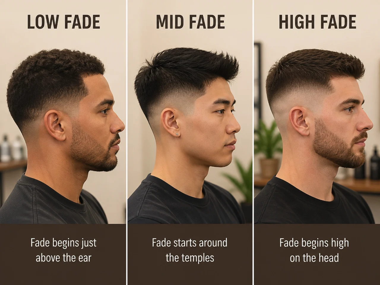 Low Fade vs Mid Fade vs High Fade