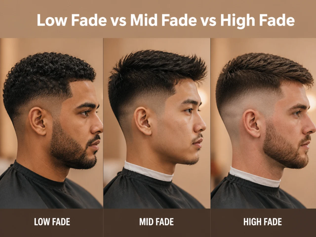 Low Fade vs Mid Fade vs High Fade
