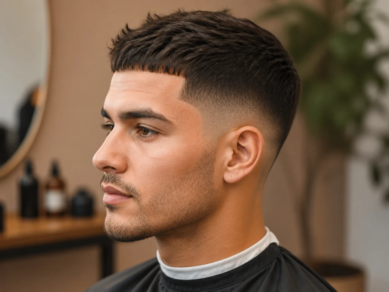 Regular Cut with Low Drop Fade