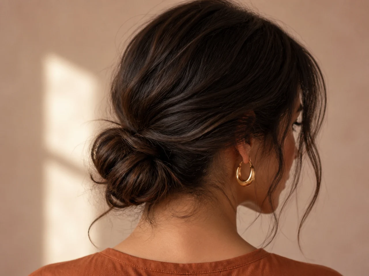 20 Low Messy Bun Ideas That Look Effortless