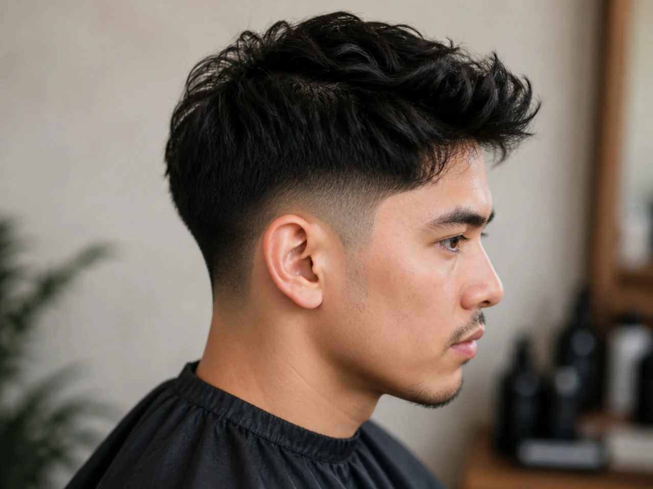 Low Taper Faded Undercut