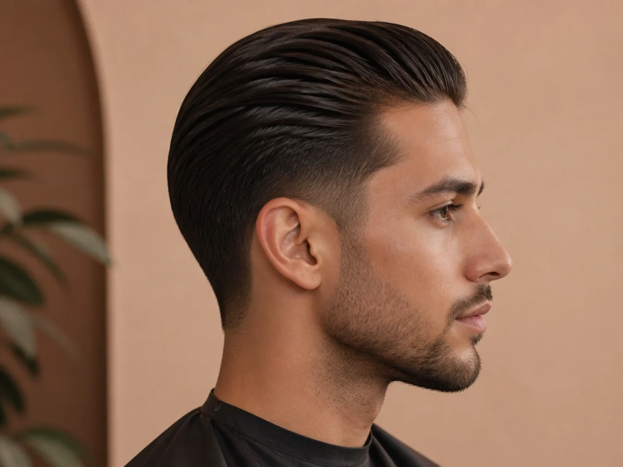 20 Low Taper Slick Back Styles for Men