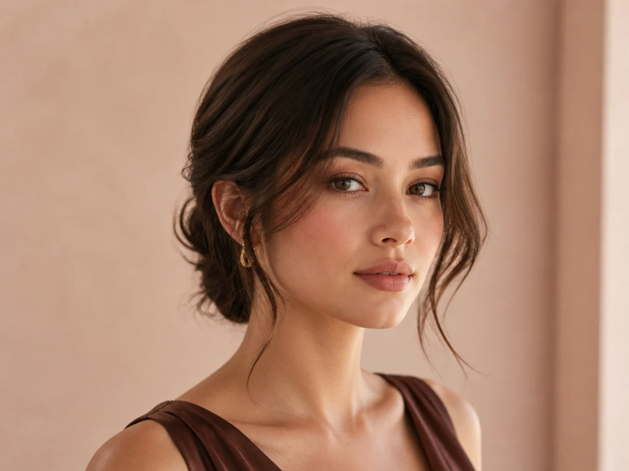 Can I do a low updo on short hair?