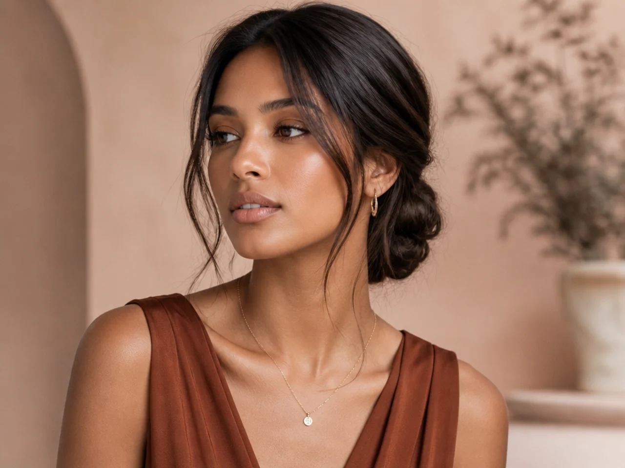 How do I make my low updo last all day?
