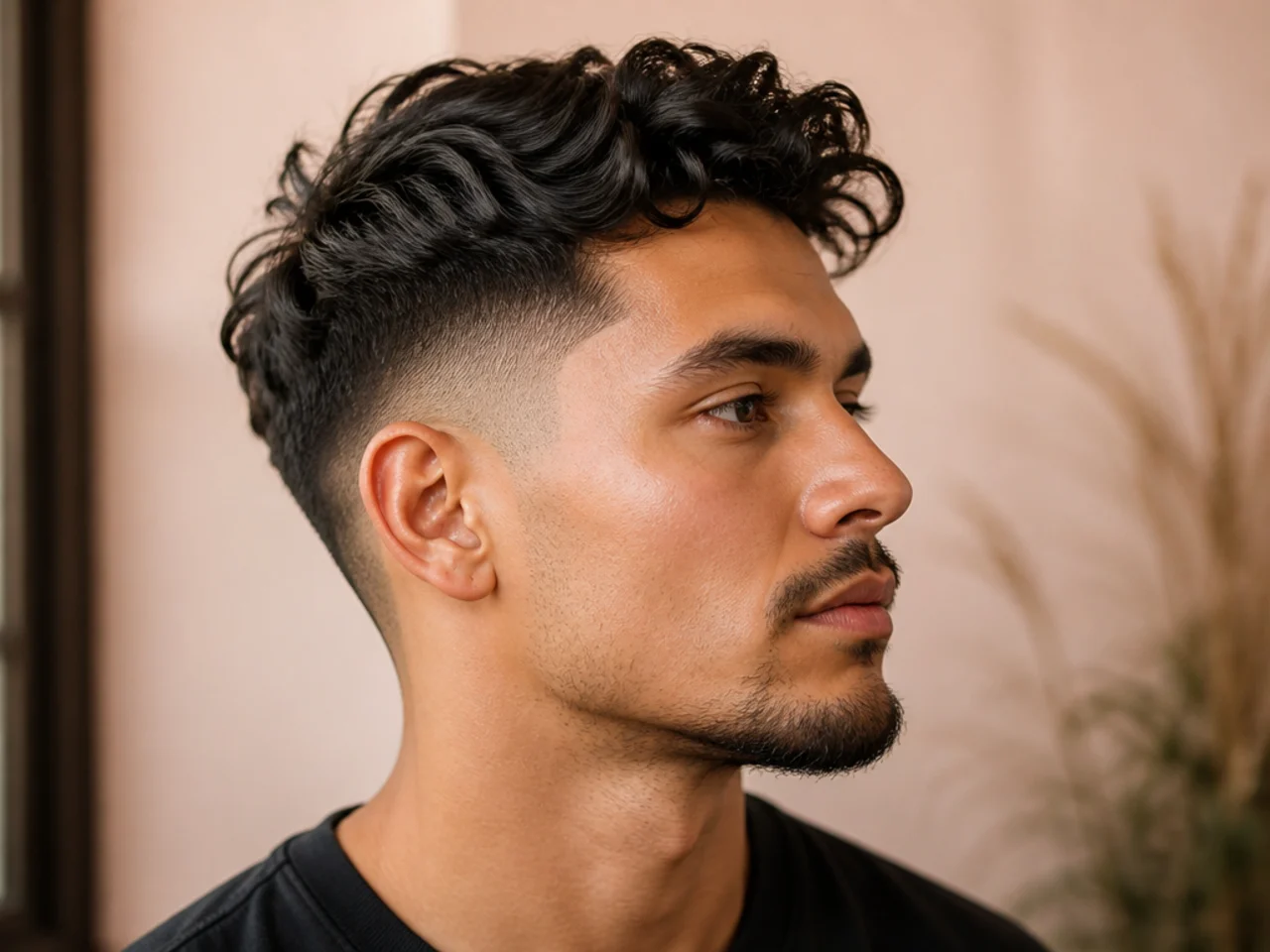 Can a Medium Fade Work With Long Hair on Top?